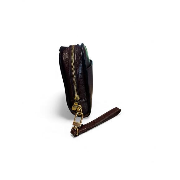 Louis Vuitton Purple Taiga Pochette Baikal Clutch - Picture 6 of 11